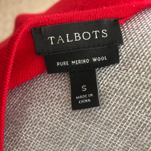 Talbots sweater - red - size small - Picture 2 of 4